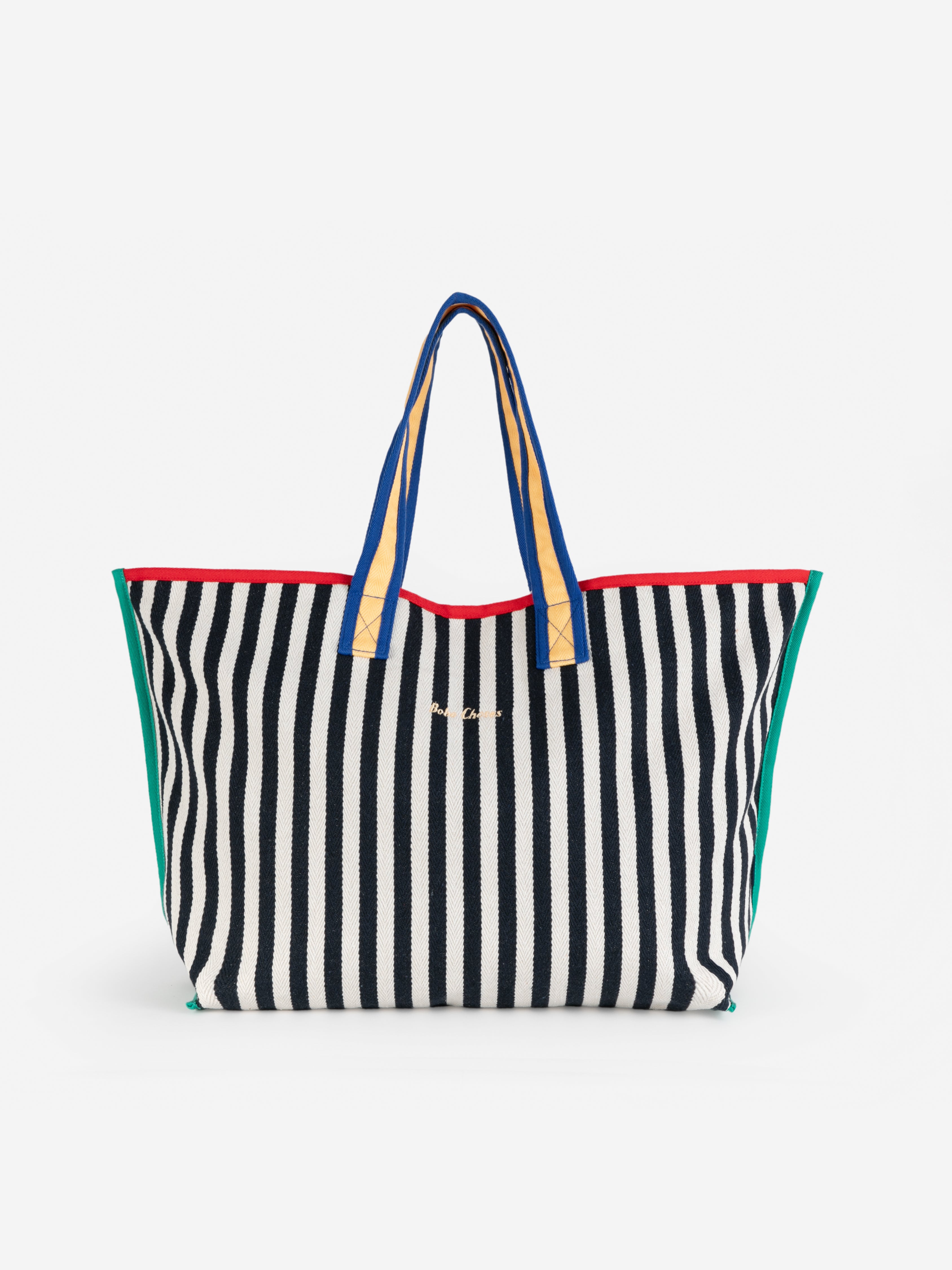 [BOBO CHOSES] Color block cotton bag