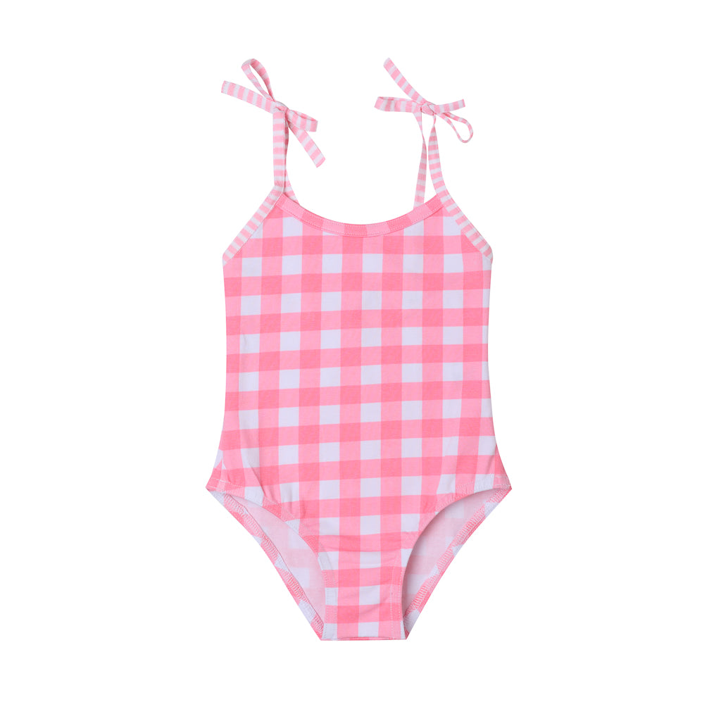 [KIDSAGOGO] Bathers Vichy_Camelia