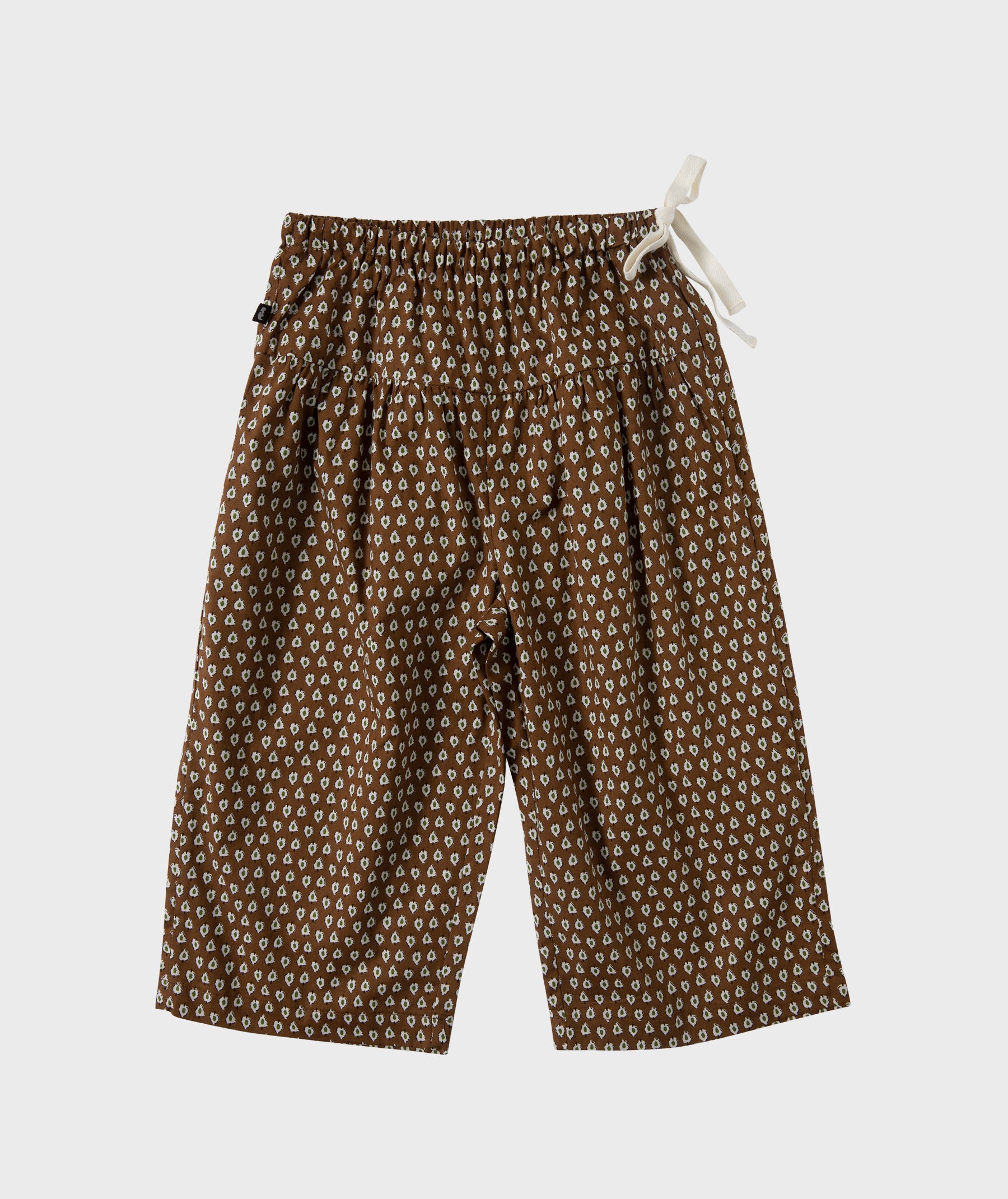 [Choco.el] Reevese 9-quarter Pants_Brown