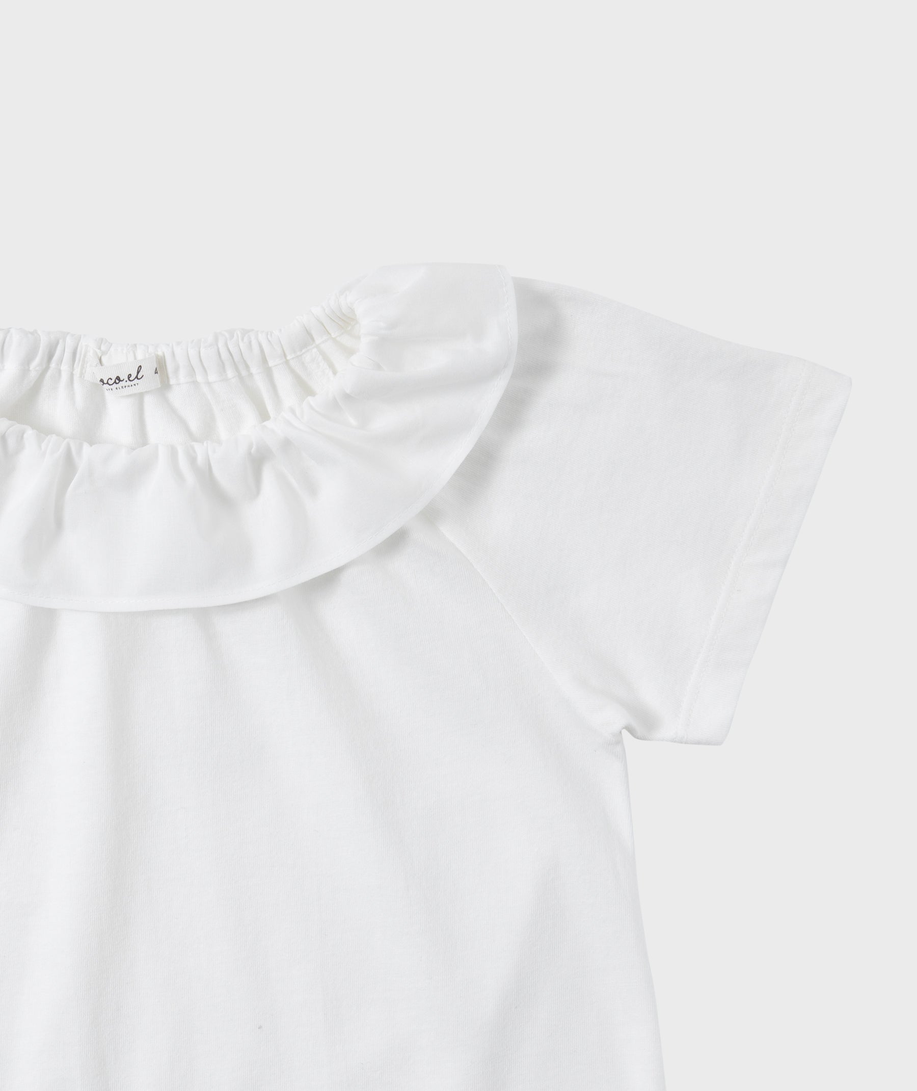 [Choco.el] Charming T-shirts_White