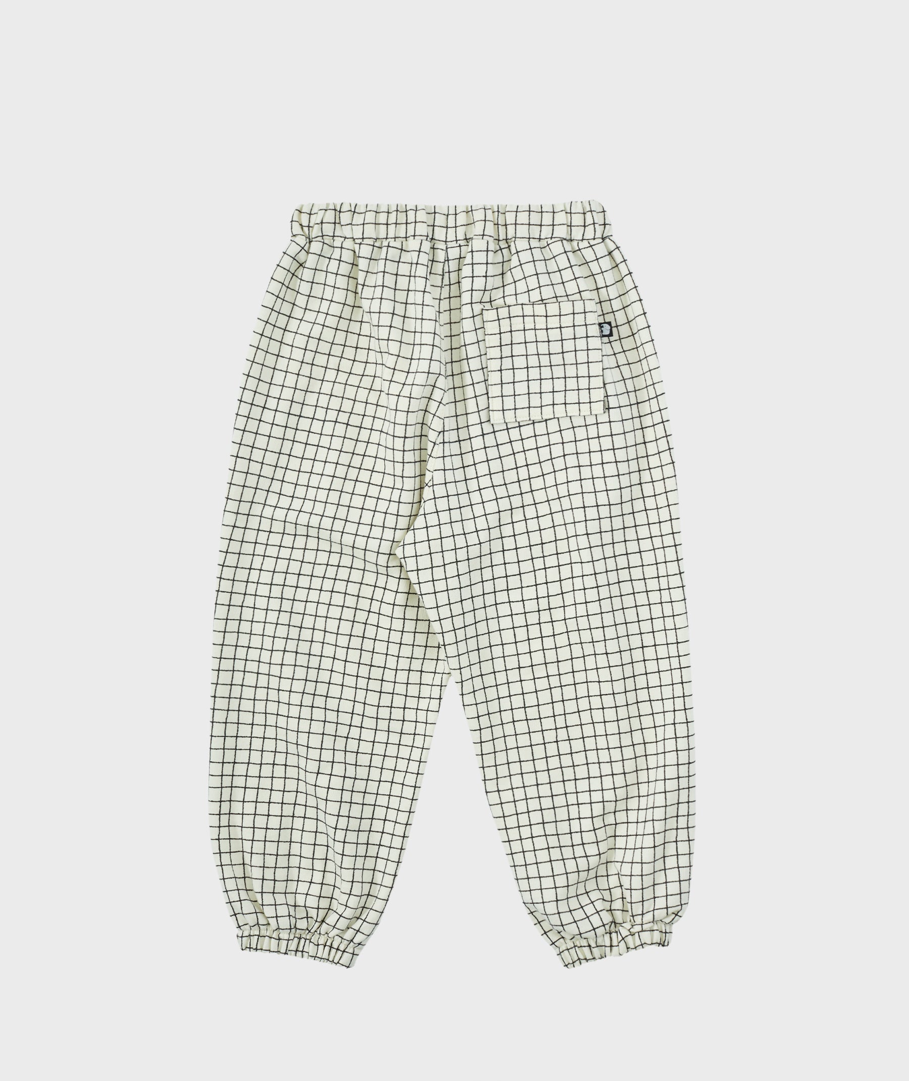 [Choco.el] Grid Sweat Pants_Black