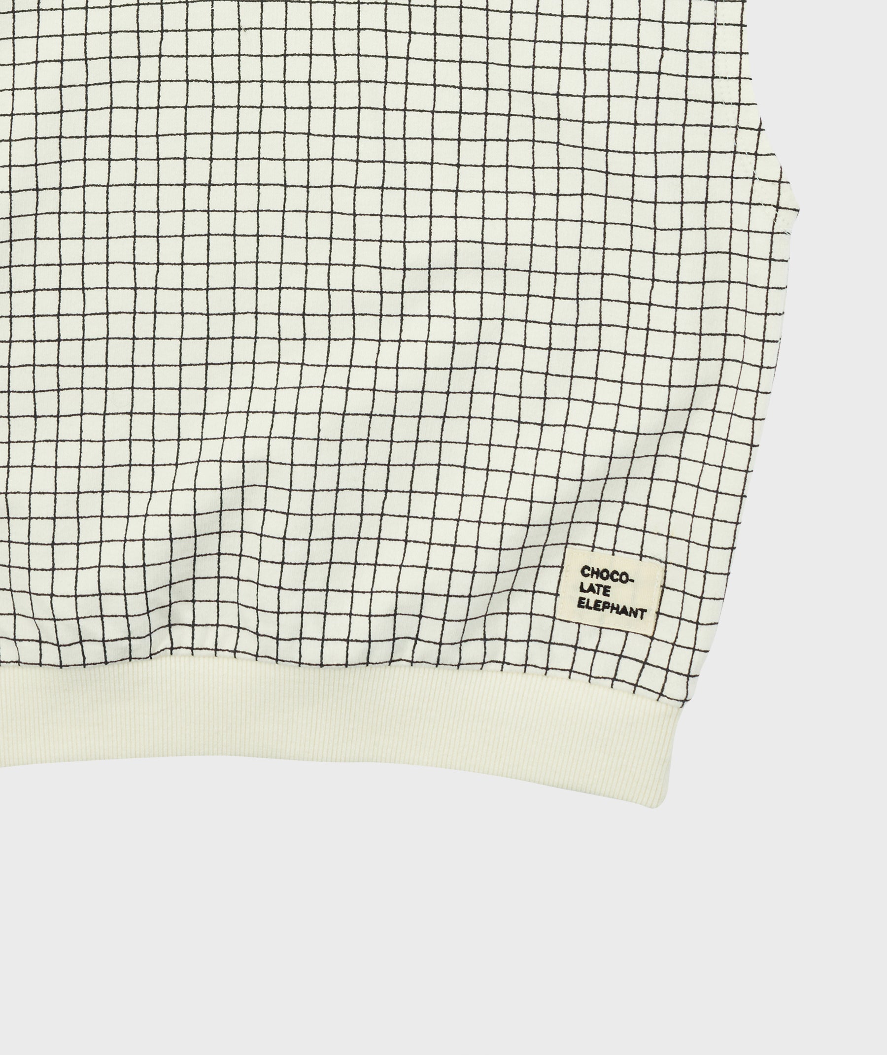 [Choco.el] Grid Hood Vest_Black
