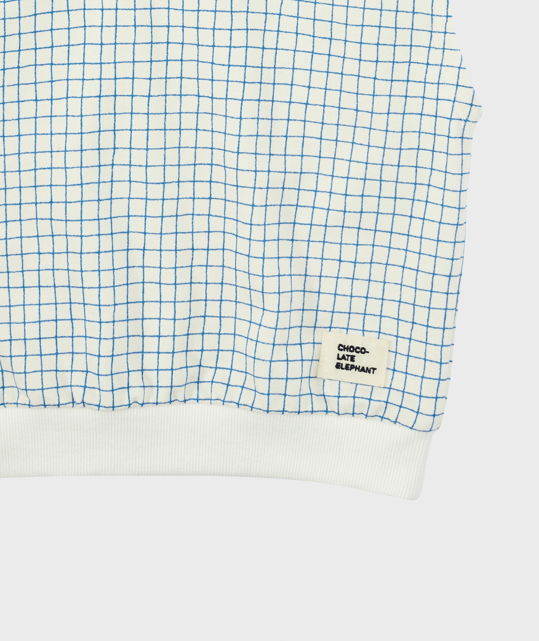 [Choco.el] Grid Hood Vest_Blue