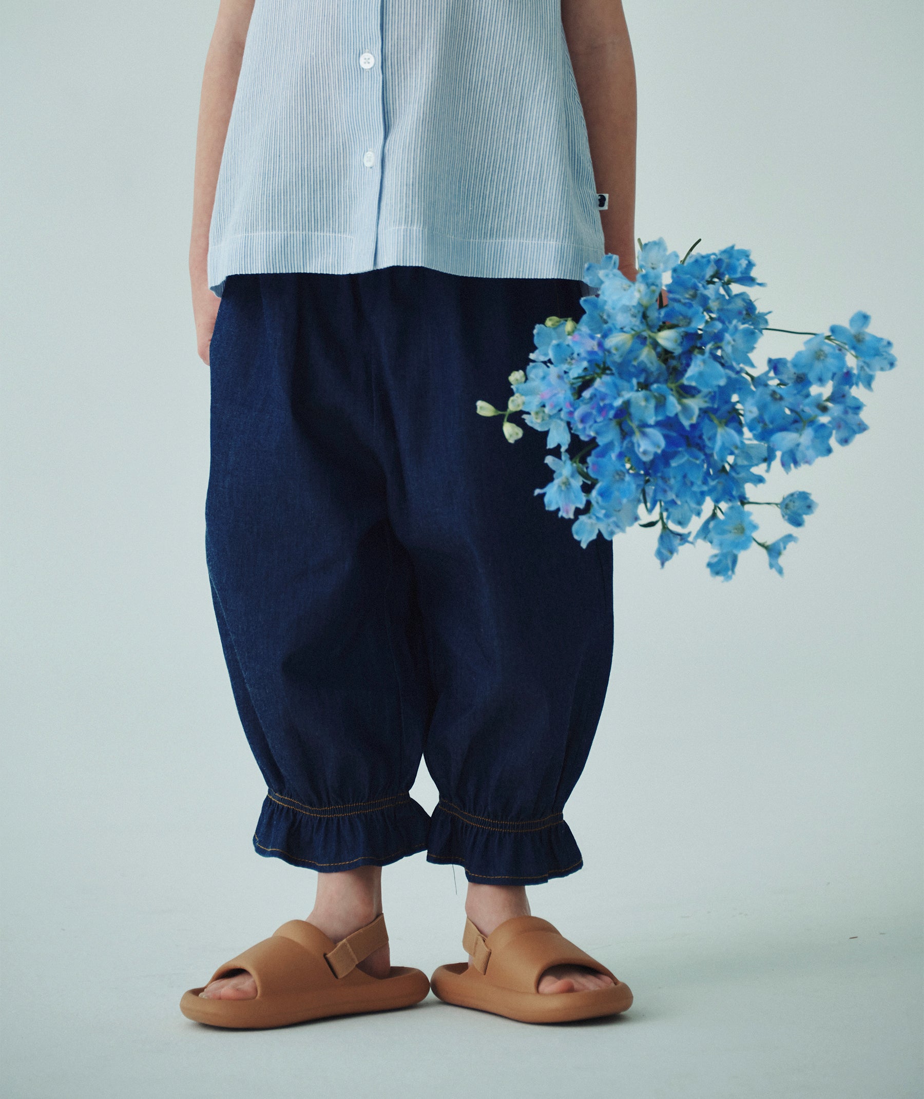 [Choco.el] el. Pocket Balloon Pants_Indigo