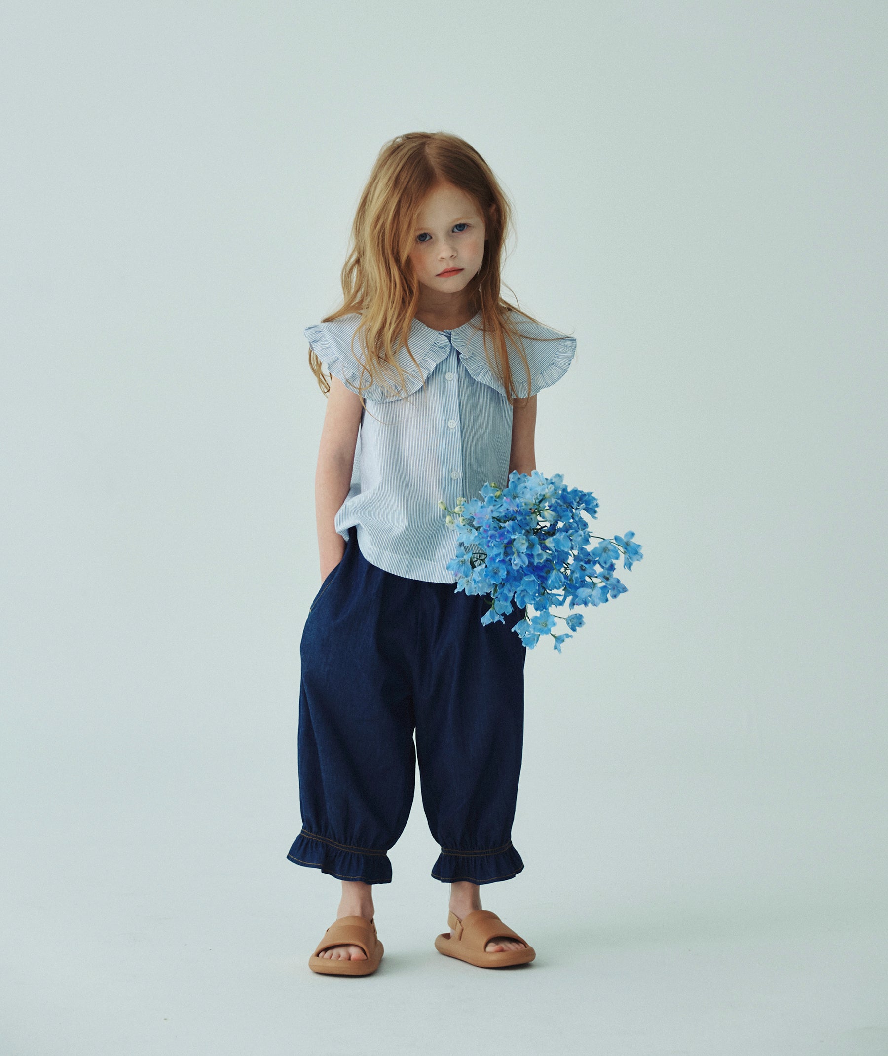 [Choco.el] el. Pocket Balloon Pants_Indigo