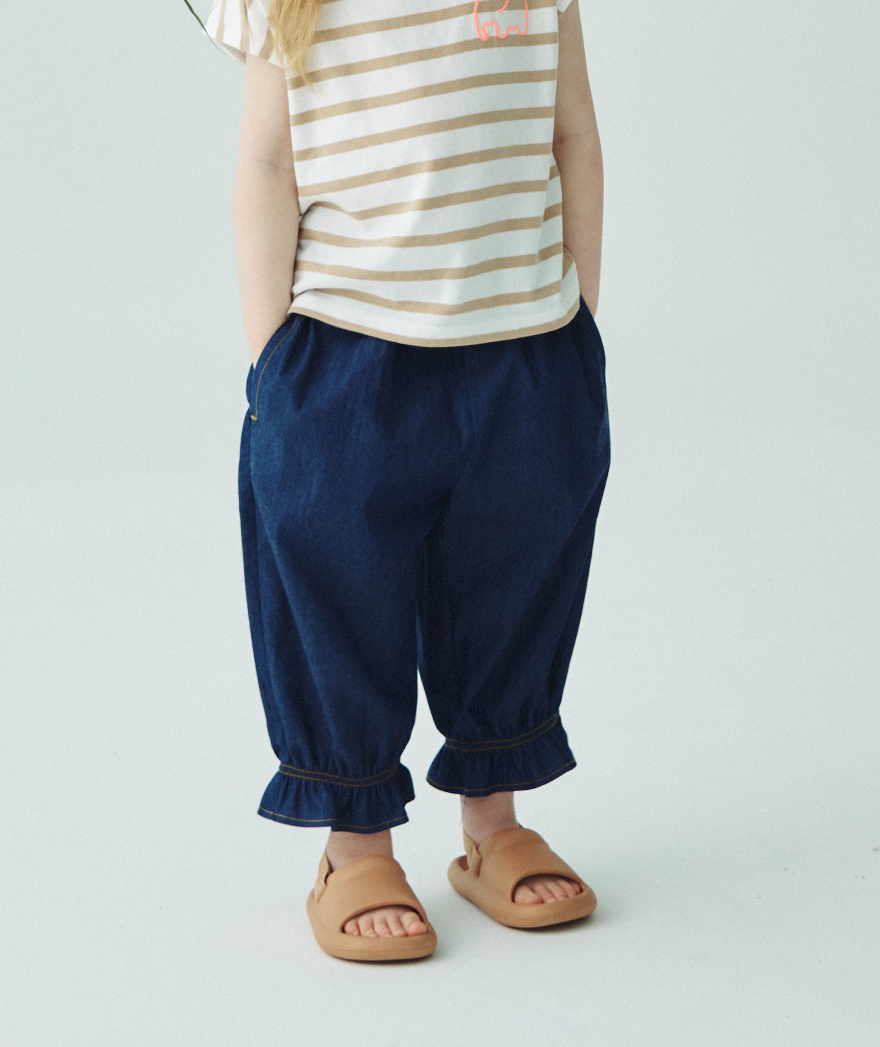 [Choco.el] el. Pocket Balloon Pants_Indigo