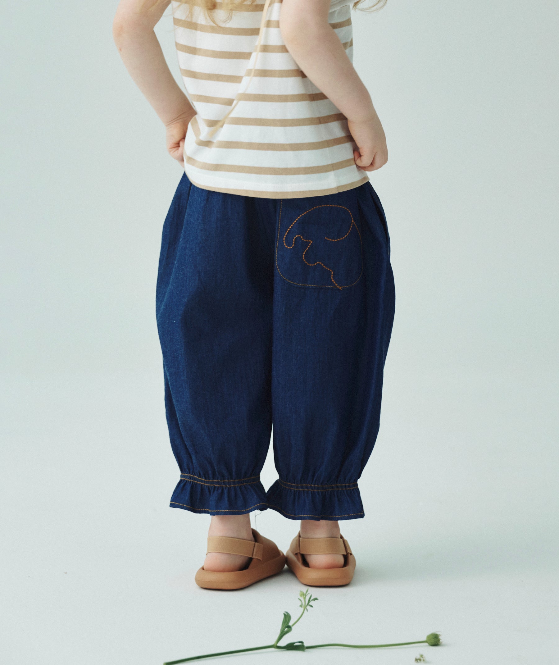 [Choco.el] el. Pocket Balloon Pants_Indigo