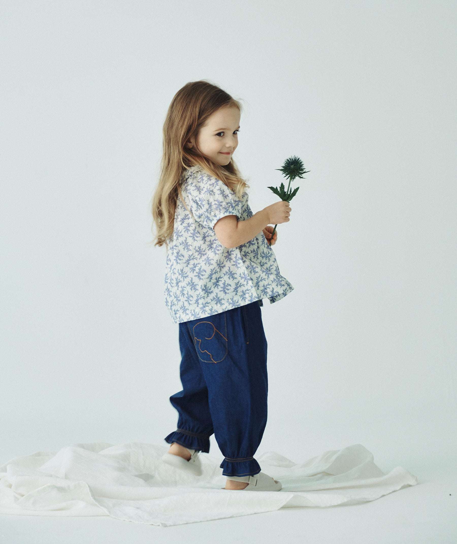 [Choco.el] el. Pocket Balloon Pants_Indigo