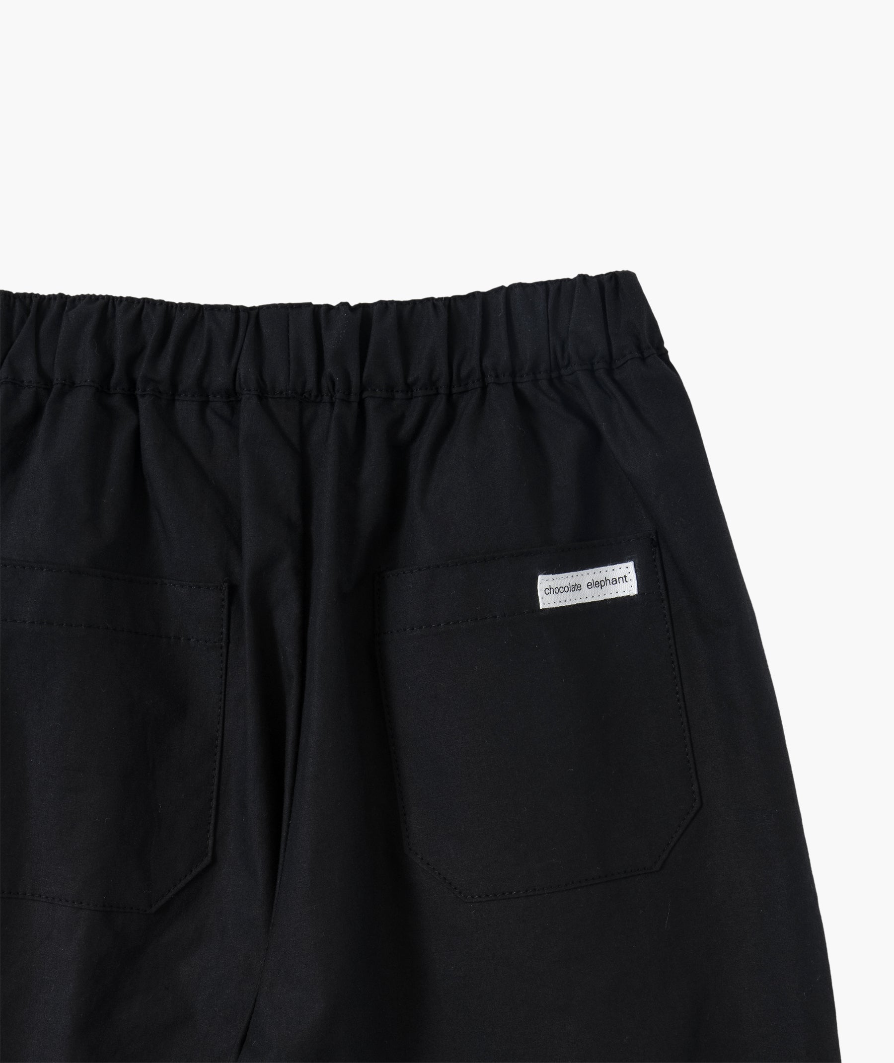 [Choco.el] Lite 9-quarter Pants_Black