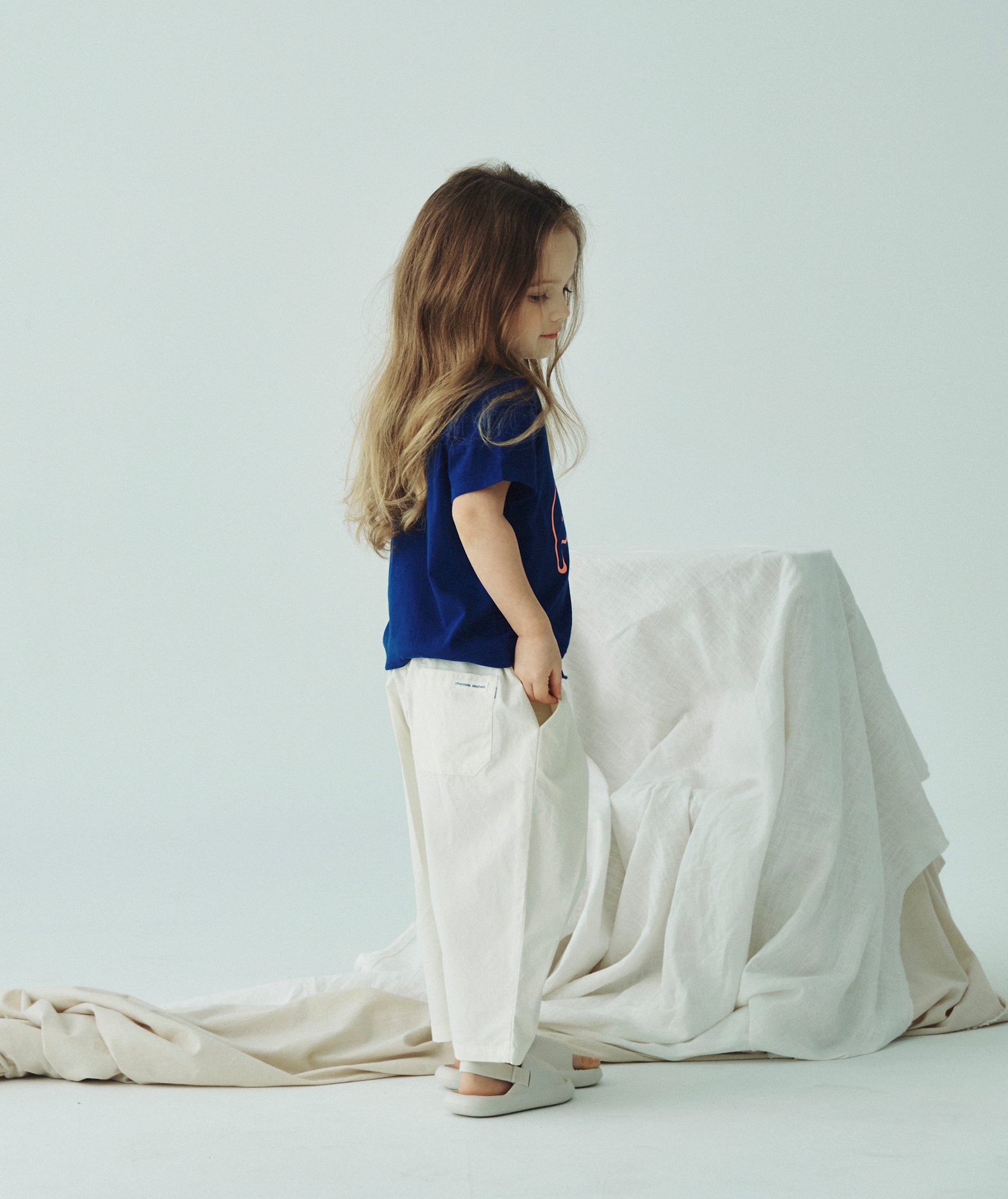 [Choco.el] Lite 9-quarter Pants_Ecru