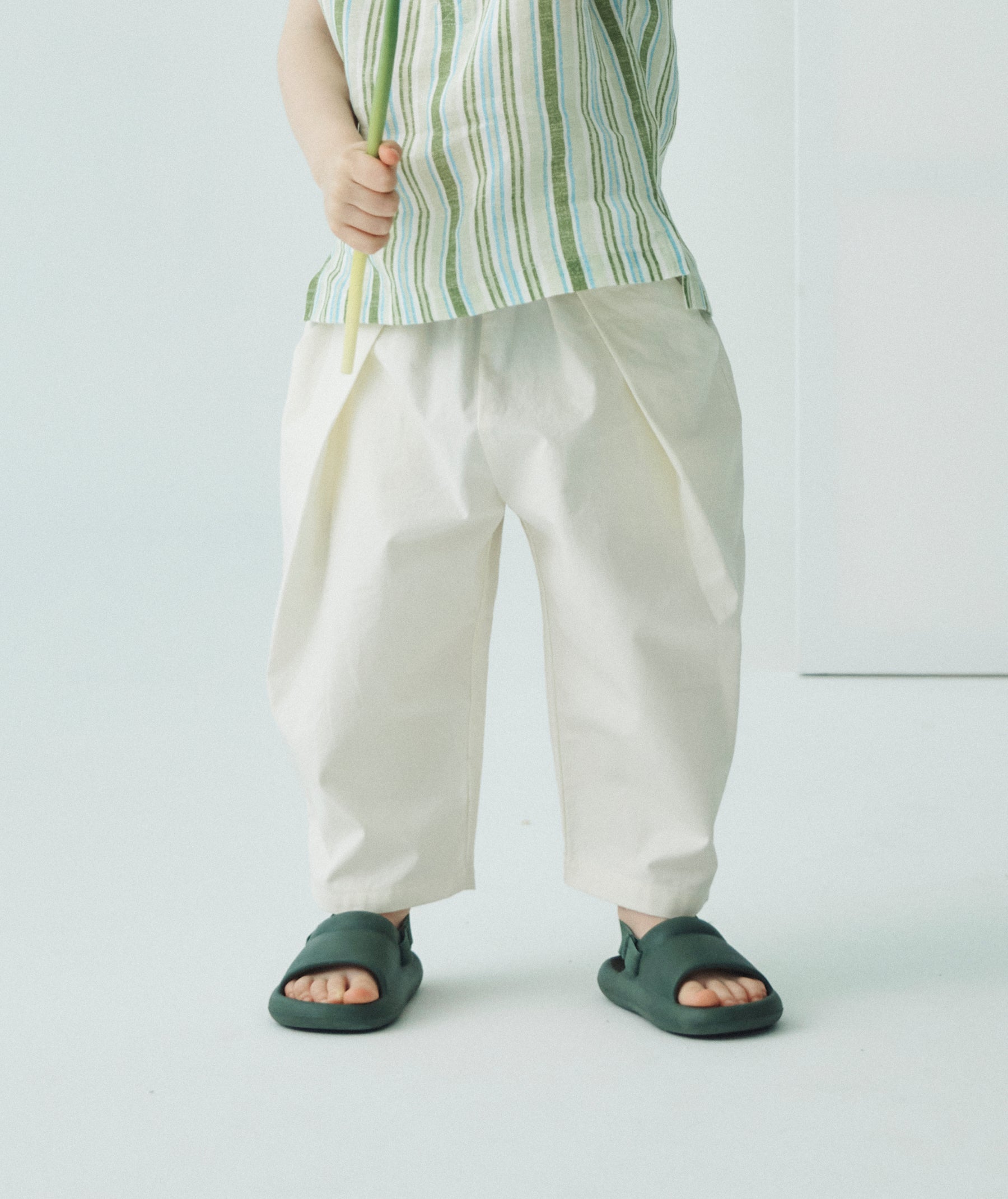 [Choco.el] Lite 9-quarter Pants_Ecru