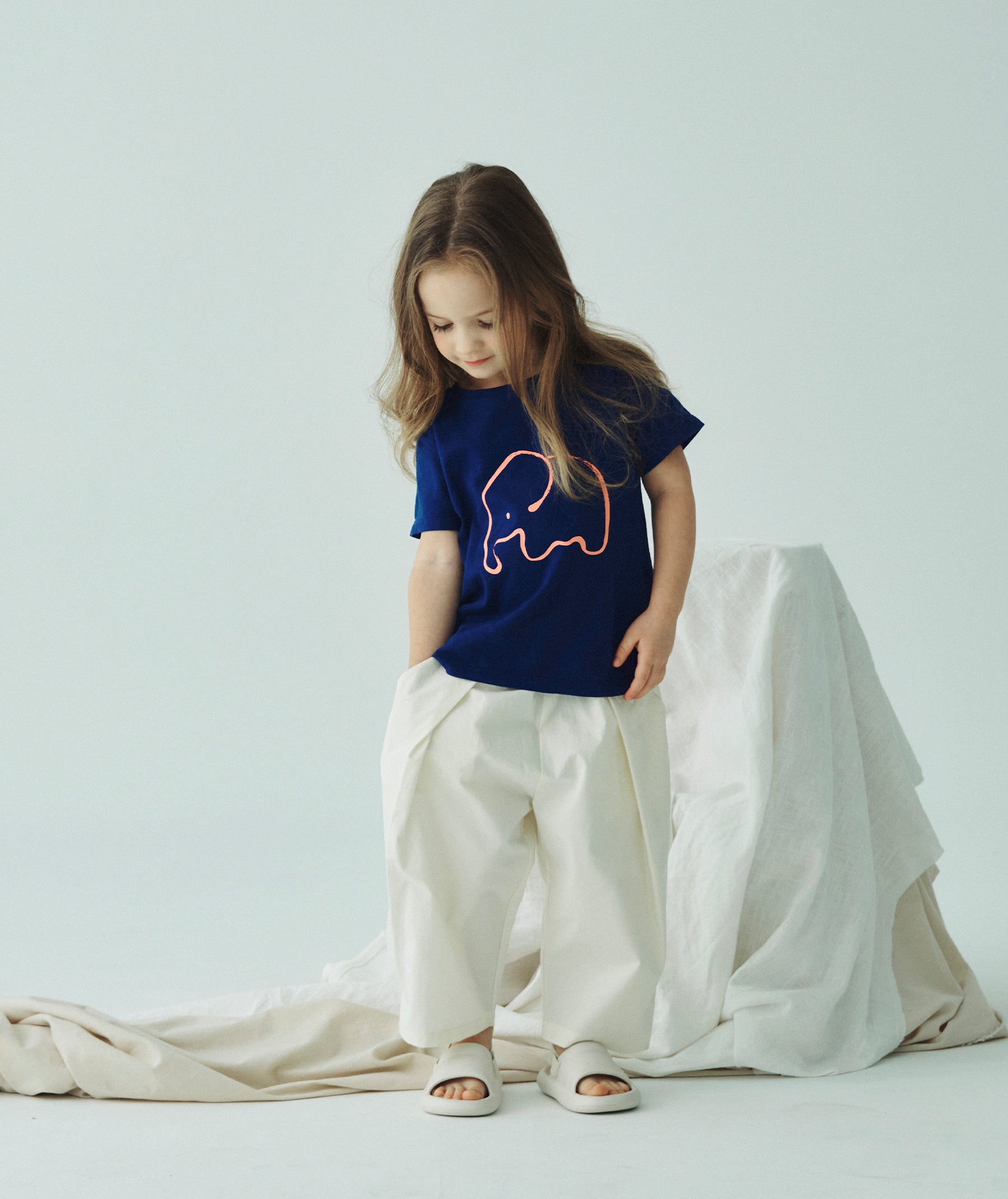 [Choco.el] Lite 9-quarter Pants_Ecru