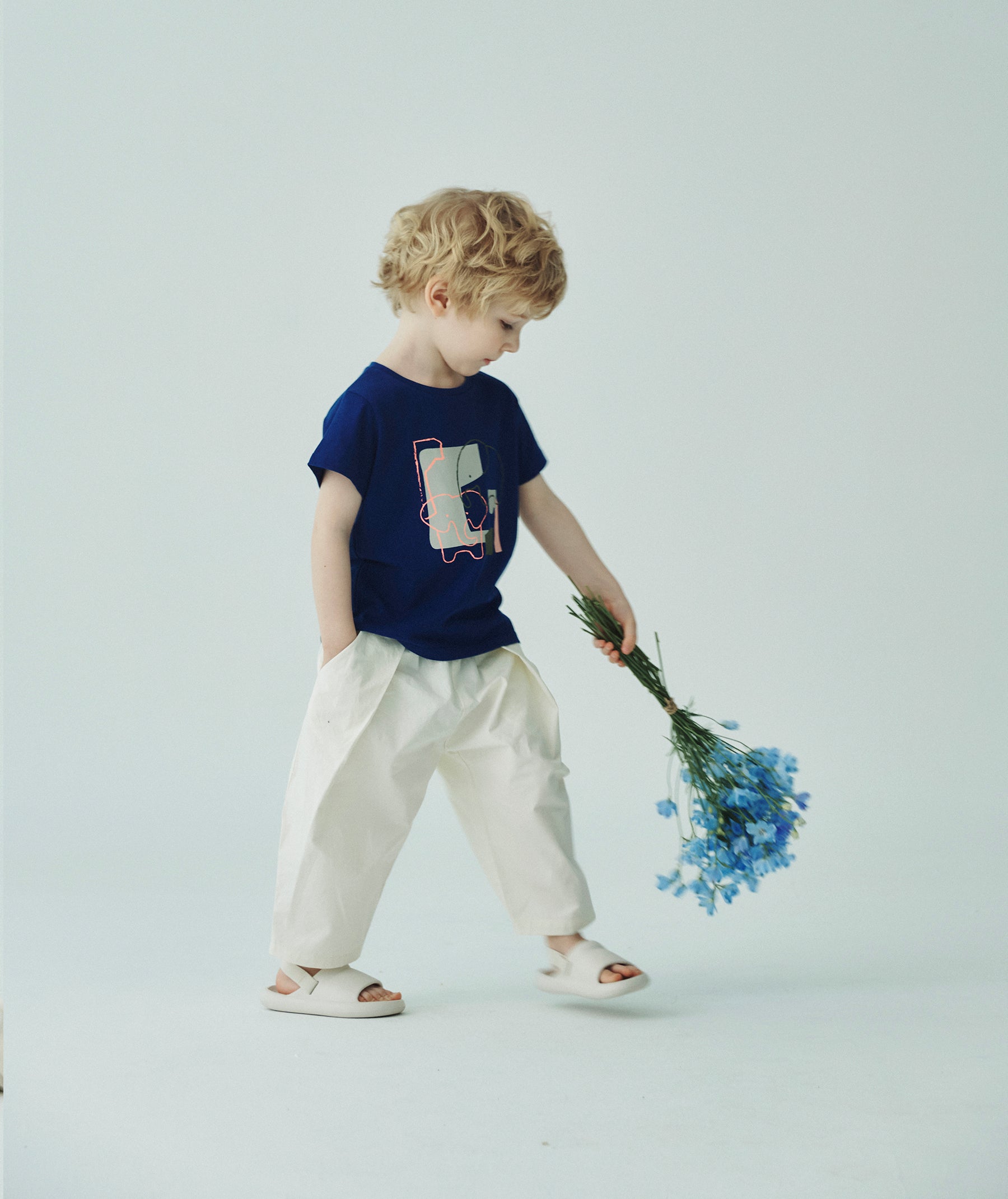 [Choco.el] Lite 9-quarter Pants_Ecru
