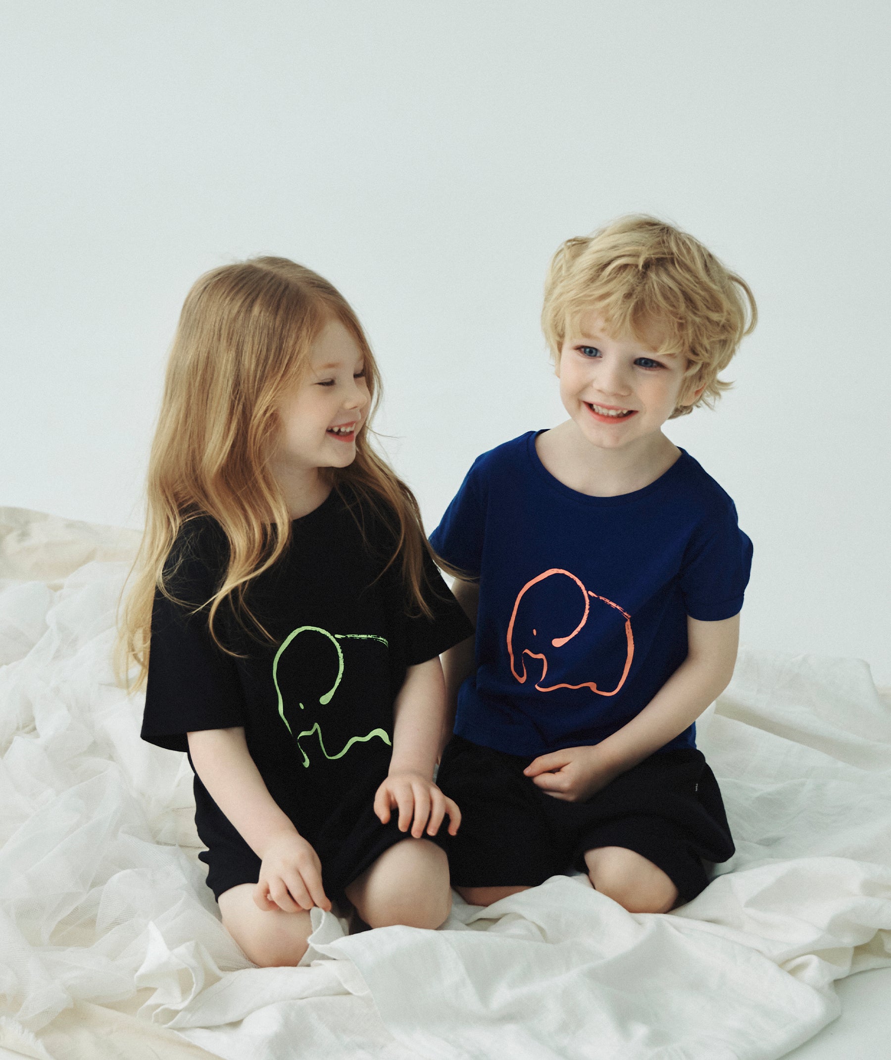 [Choco.el] el. croquis T-shirts_Black