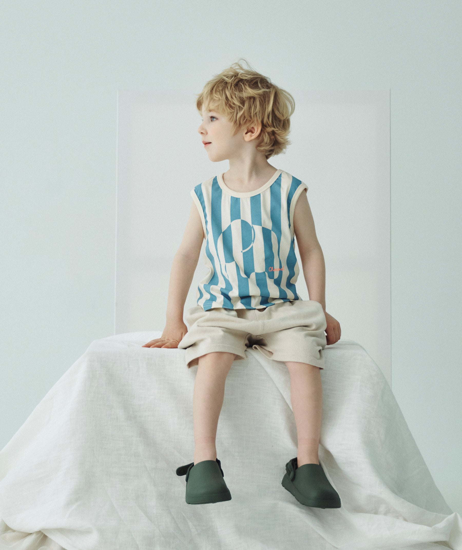 [Choco.el] el. Colon T-shirts_Skyblue
