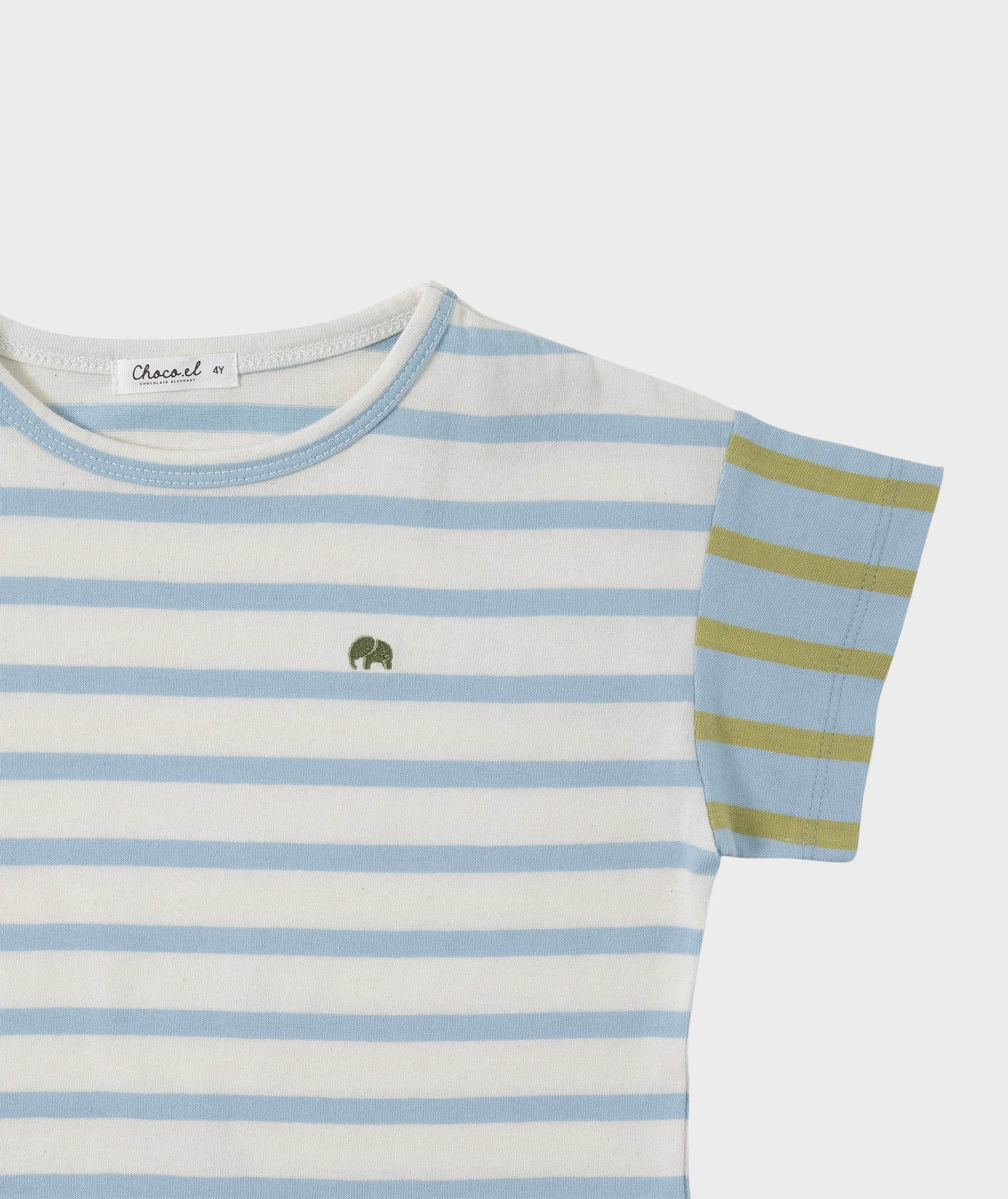 [Choco.el] Rayre T-shirts_Skyblue