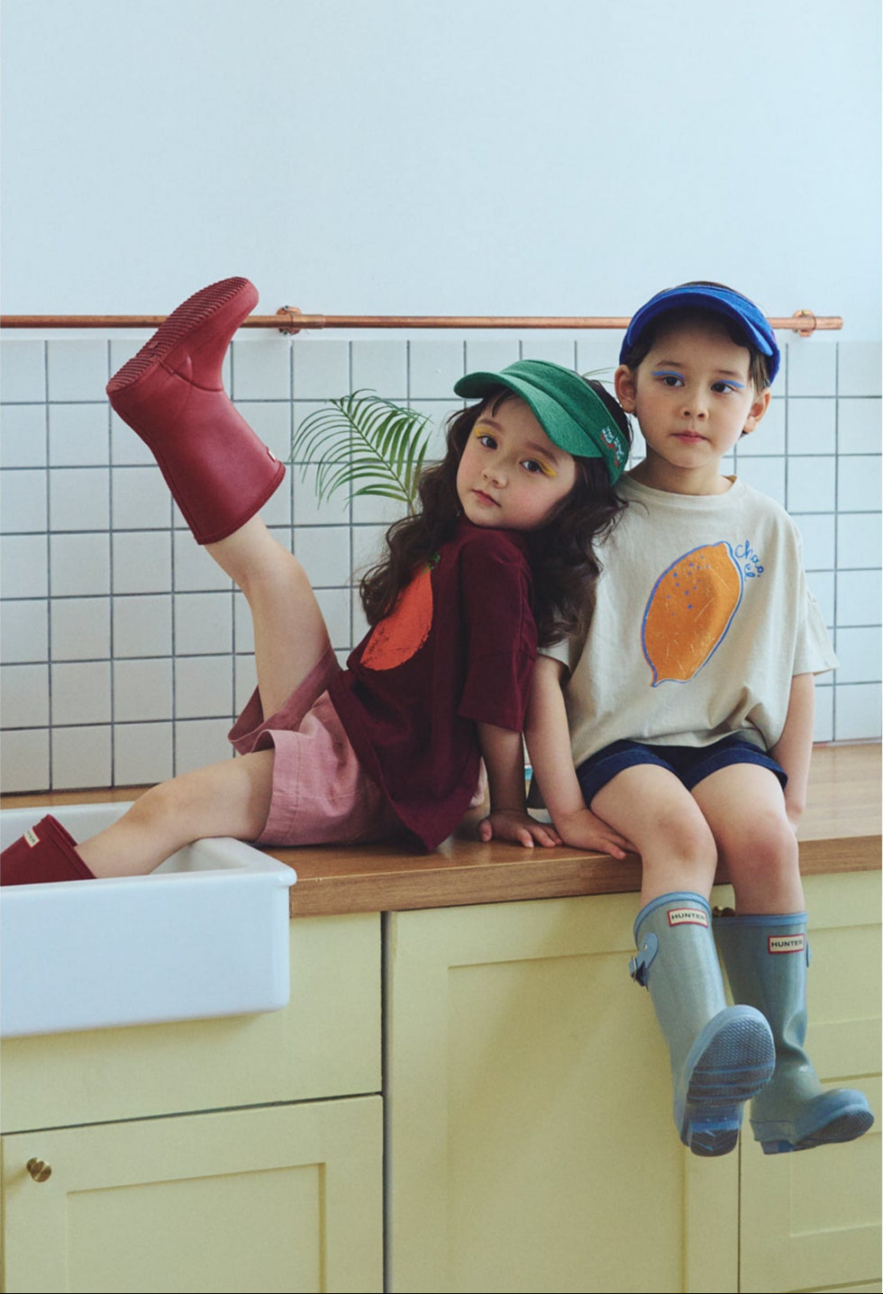 [Choco.el] Jour Denim Shorts_Pink