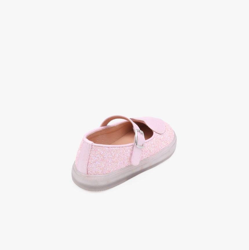 [Kiphant] LED Heart flake MARY JANE SHOES_Pink