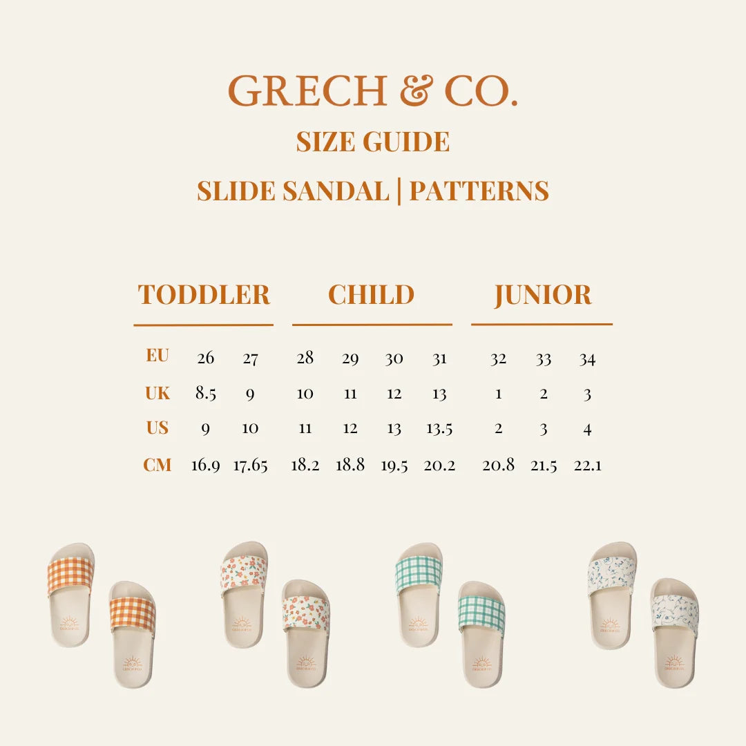 [GRECH & CO] Slide Sandal_sunset meadow