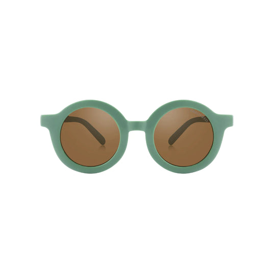 [GRECH & CO] Original Round Sunglasses_fern