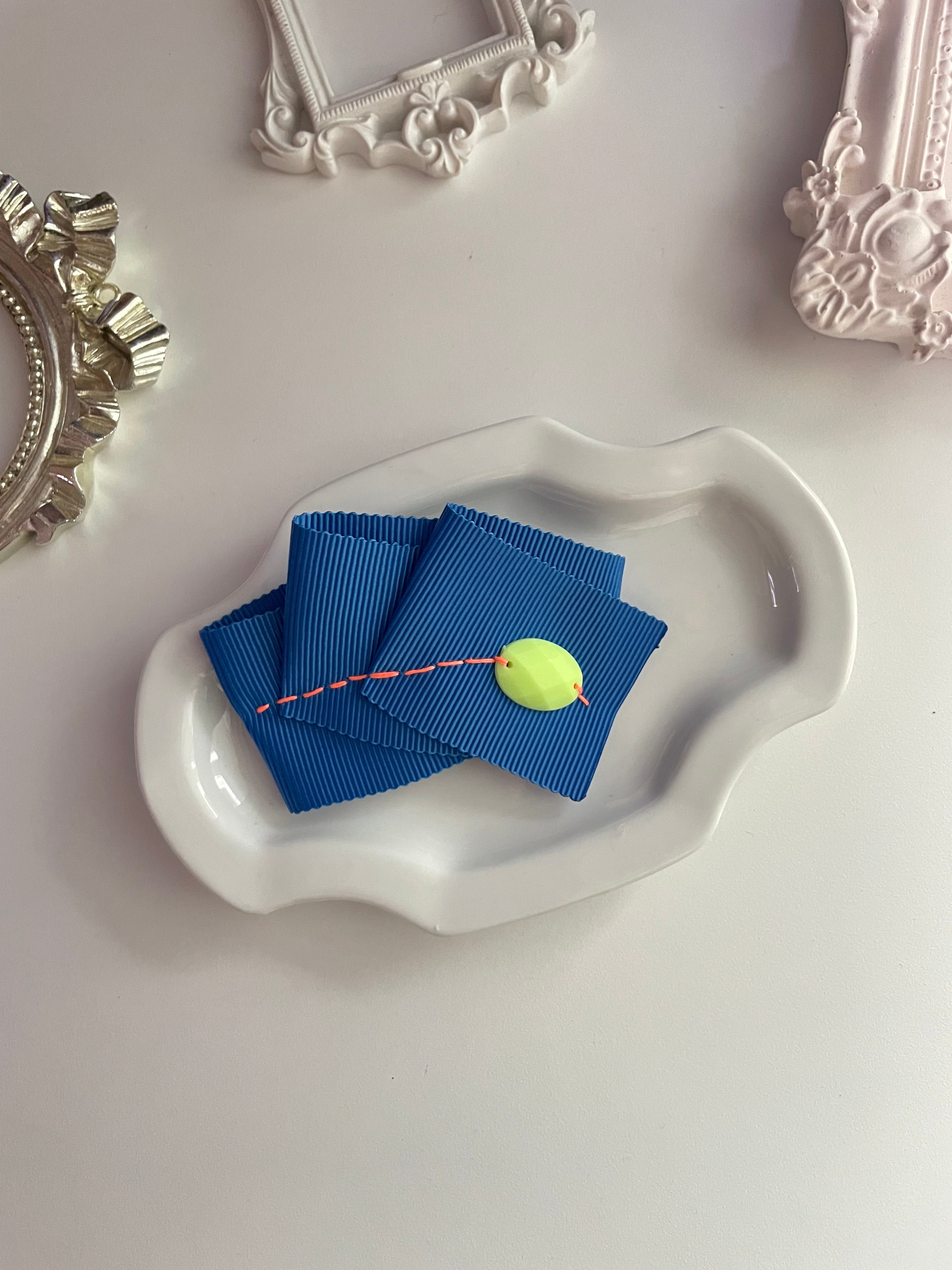 [Maman SSura] Wide Frill Jewel Hair Pin_11colors
