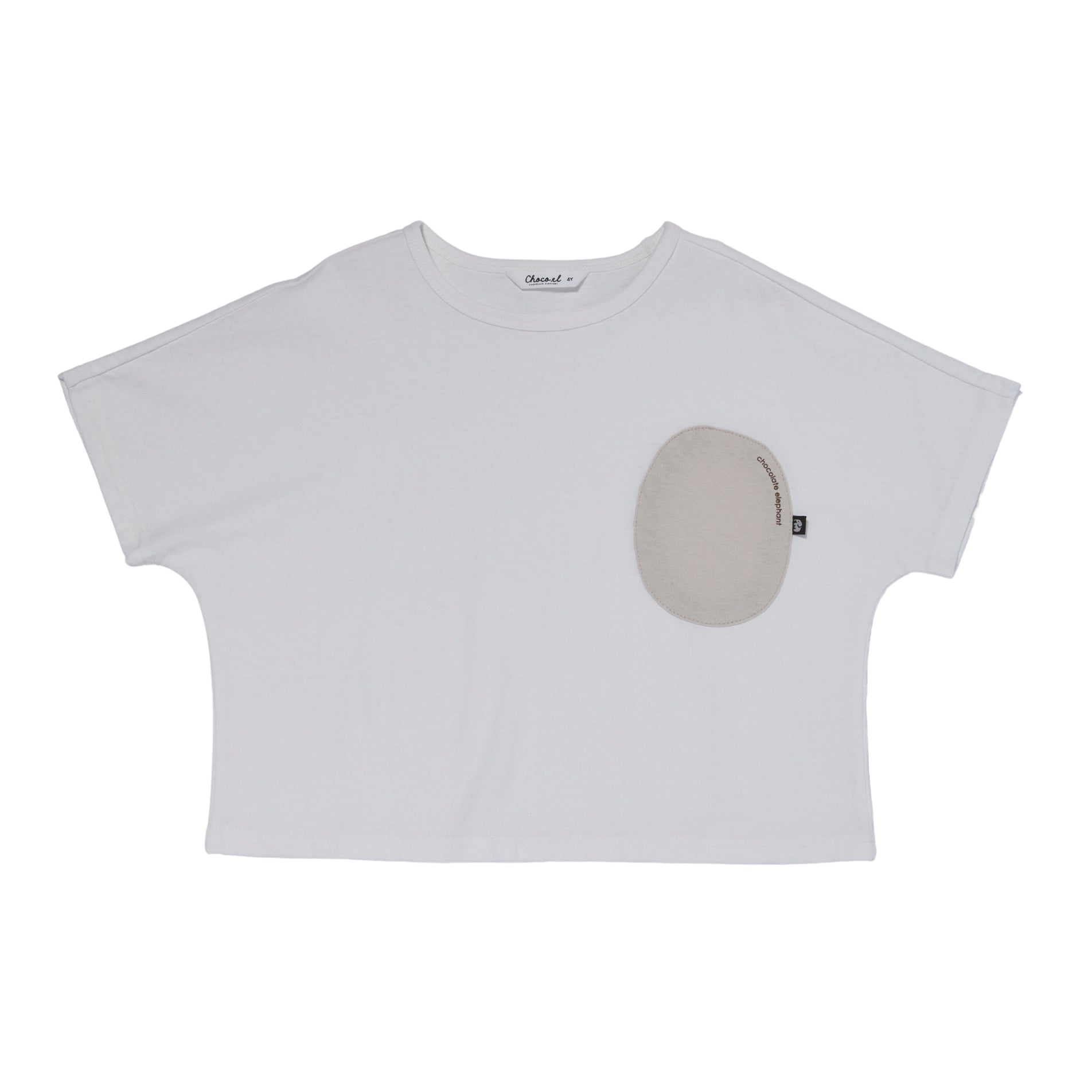 [Choco.el] Ronde T-shirts_Ivory
