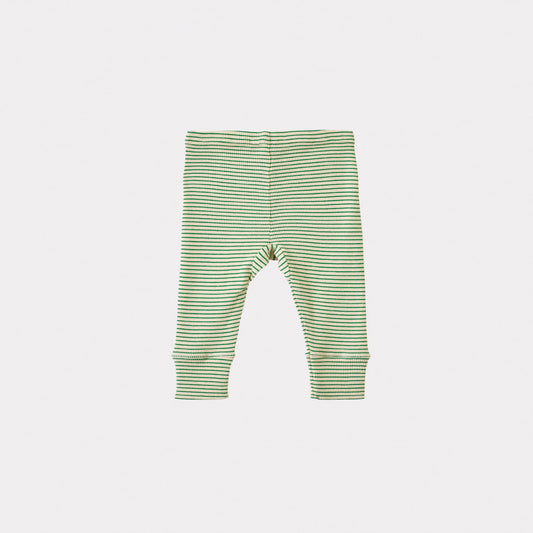 [CARAMEL LONDON] Judd Baby leggings_emerald green/cream