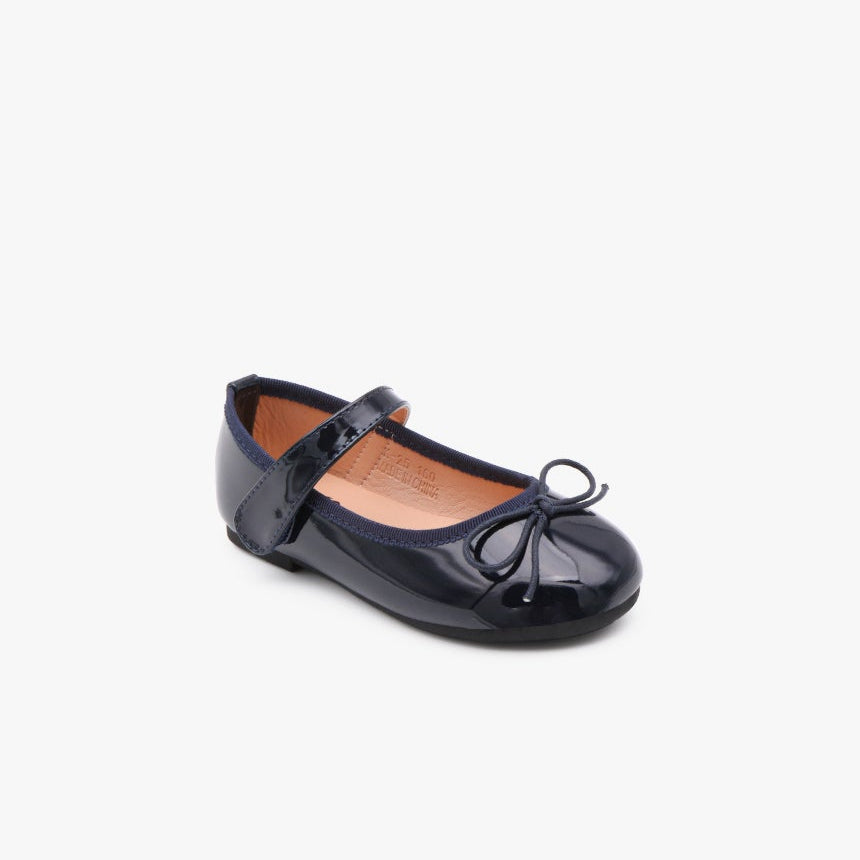 [Kiphant] Modern enamel MARY JANE SHOES_Navy