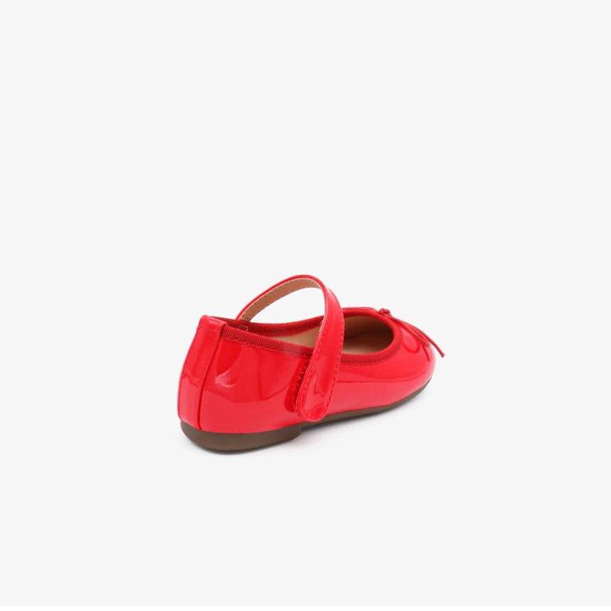 [Kiphant] Modern enamel MARY JANE SHOES_Red