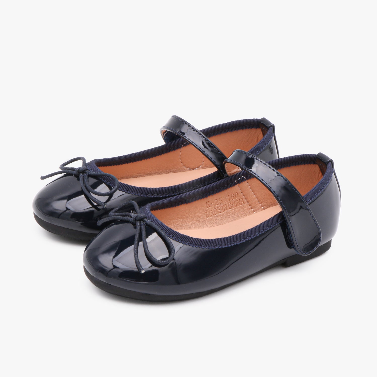 [Kiphant] Modern enamel MARY JANE SHOES_Navy