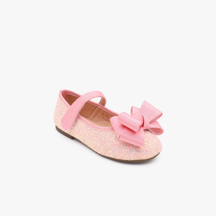 [Kiphant] Triple Ribbon MARY JANE SHOES_Pink