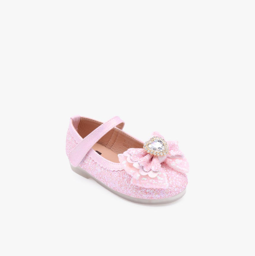 [Kiphant] LED Blossom MARY JANE SHOES_Pink