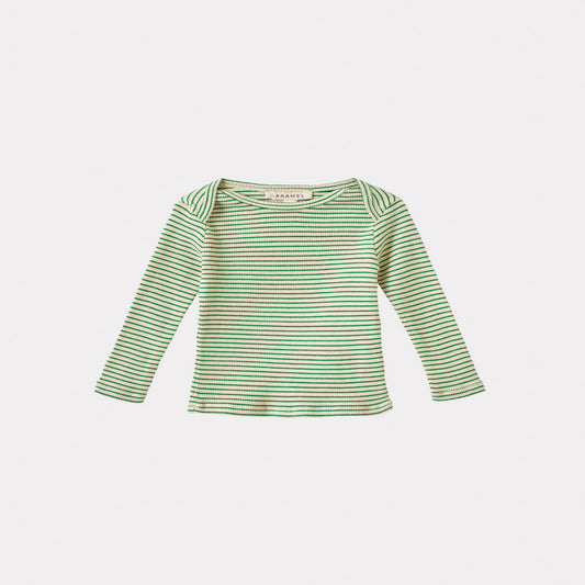 [CARAMEL LONDON] Kishon Baby t-shirt_emerald green/cream