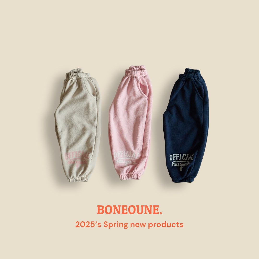 [BONEOUNE] Official Jogger Pants_3colors