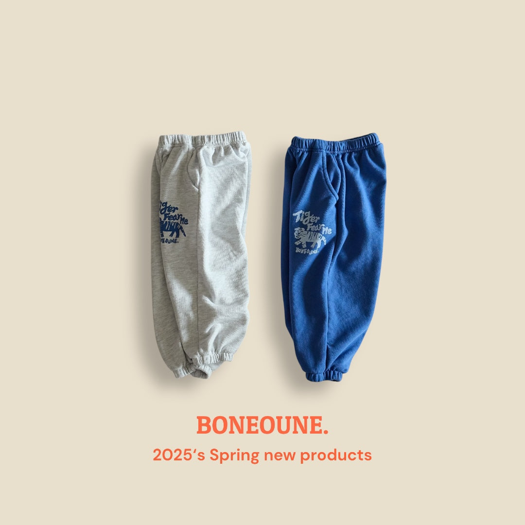 [BONEOUNE] Fear Tiger Jogger Pants_2colors