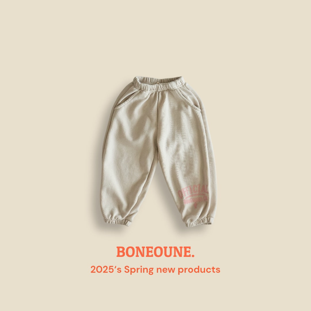 [BONEOUNE] Official Jogger Pants_3colors