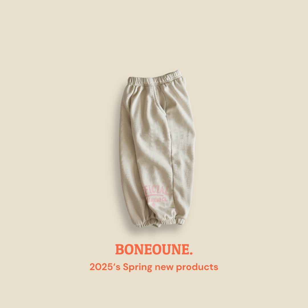 [BONEOUNE] Official Jogger Pants_3colors