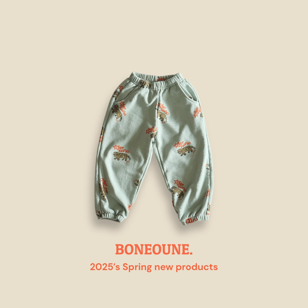 [BONEOUNE] Tiger Jogger Pants_2colors