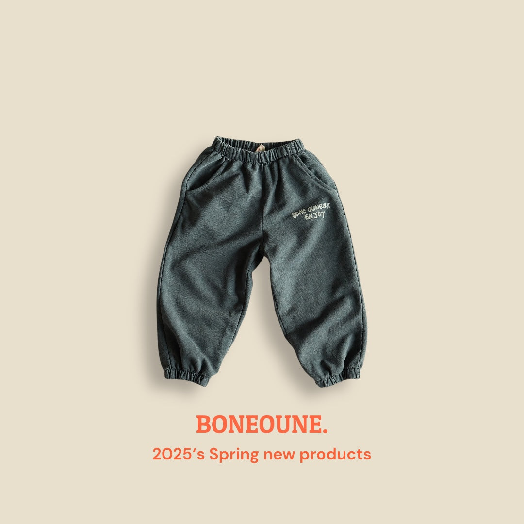 [BONEOUNE] Joy Pigment Jogger Pants_2colors