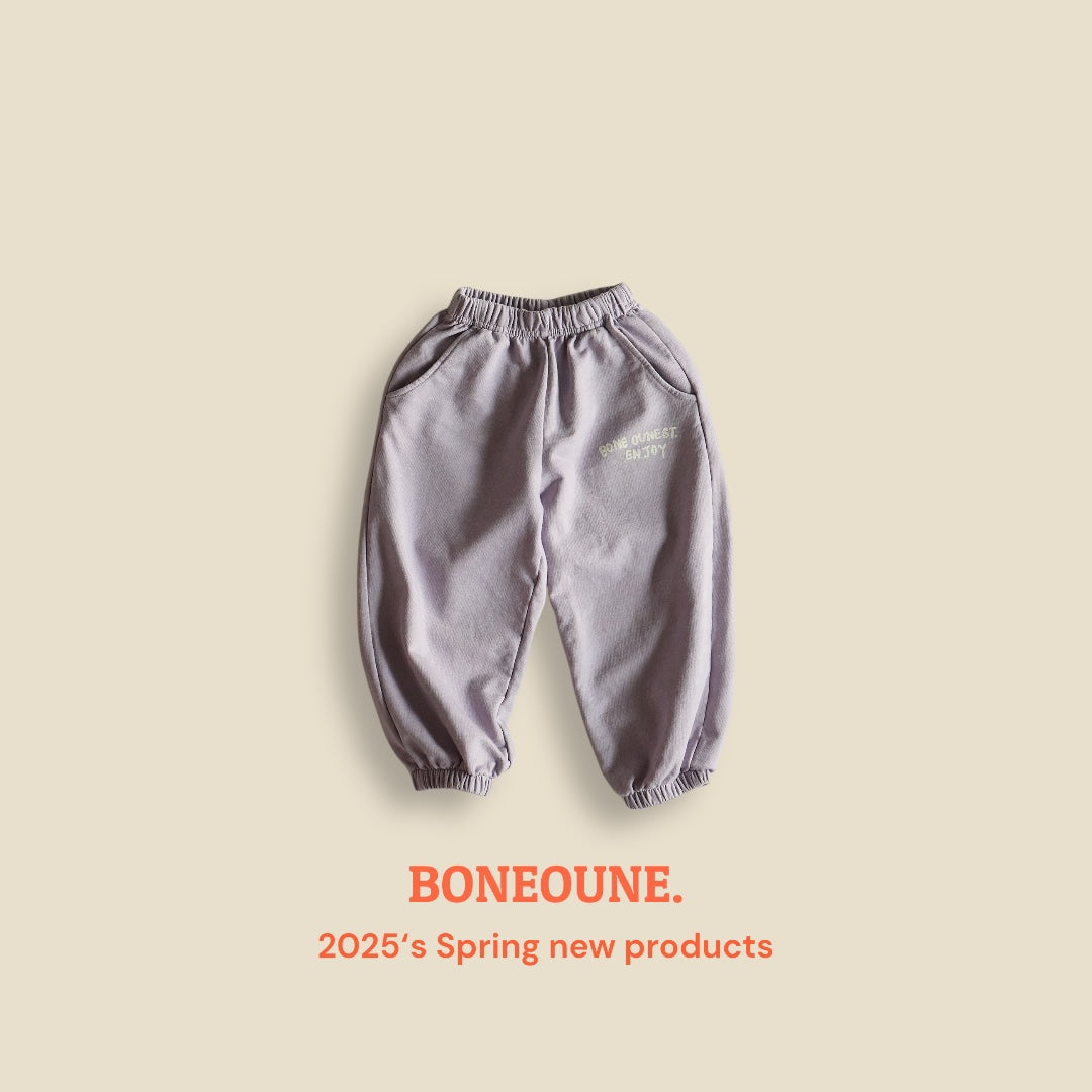 [BONEOUNE] Joy Pigment Jogger Pants_2colors