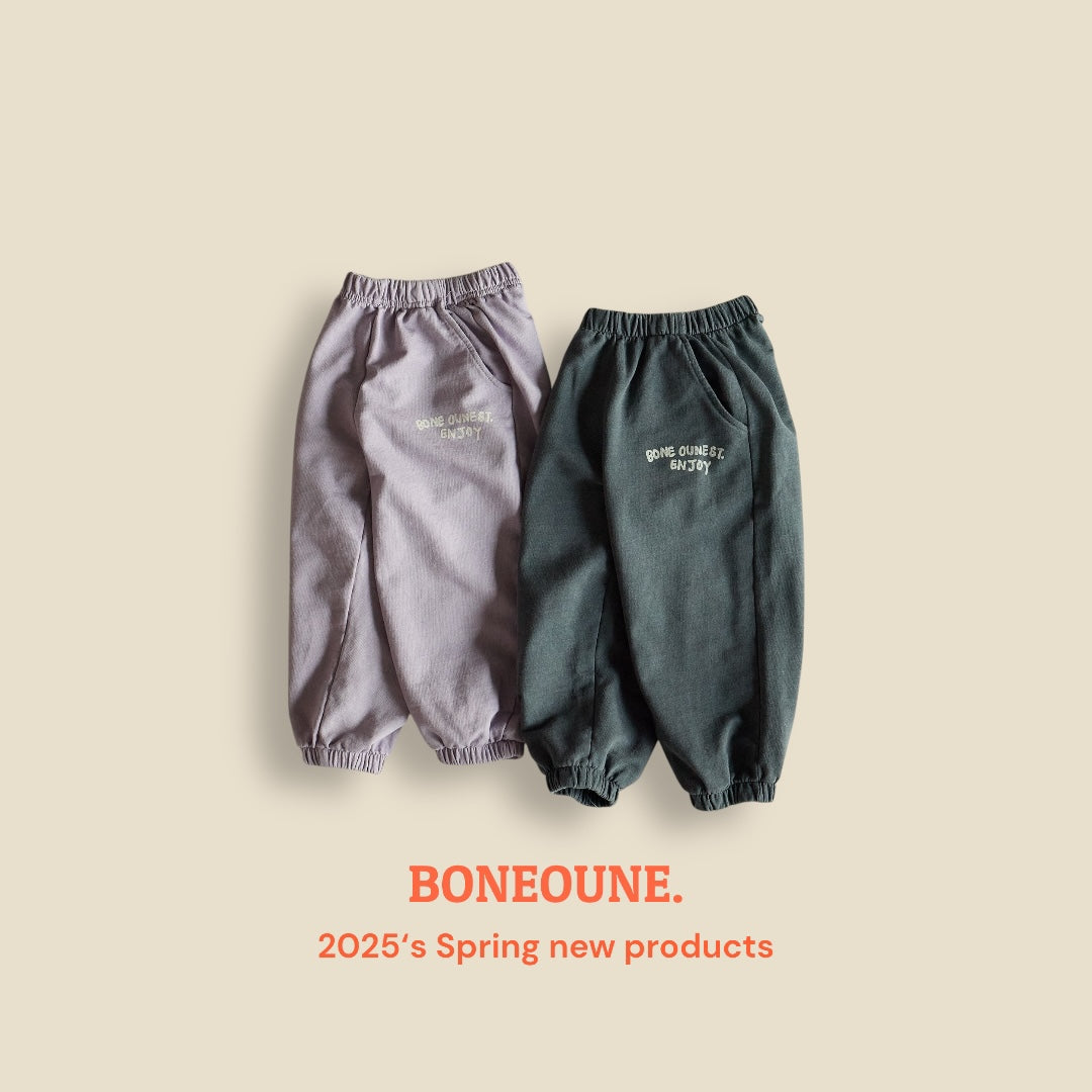 [BONEOUNE] Joy Pigment Jogger Pants_2colors