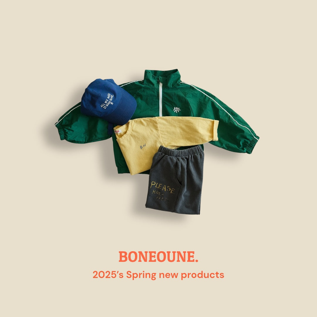 [BONEOUNE] Hipper Raglan Jacket_3colors