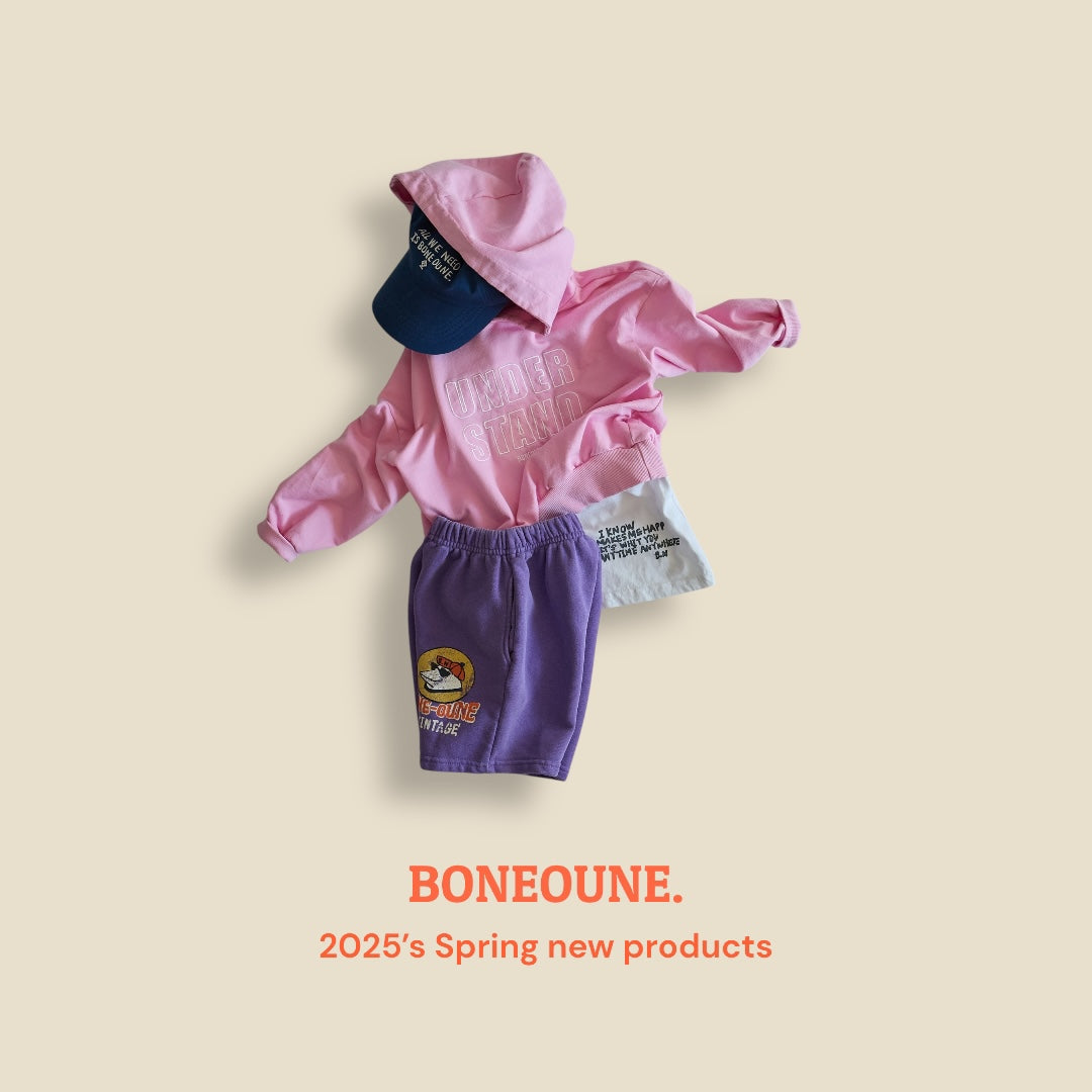 [BONEOUNE] Under Pigment Hoodie_2colors