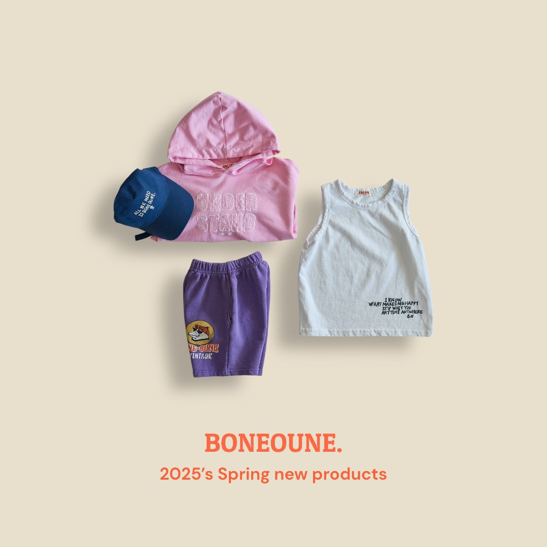 [BONEOUNE] Under Pigment Hoodie_2colors