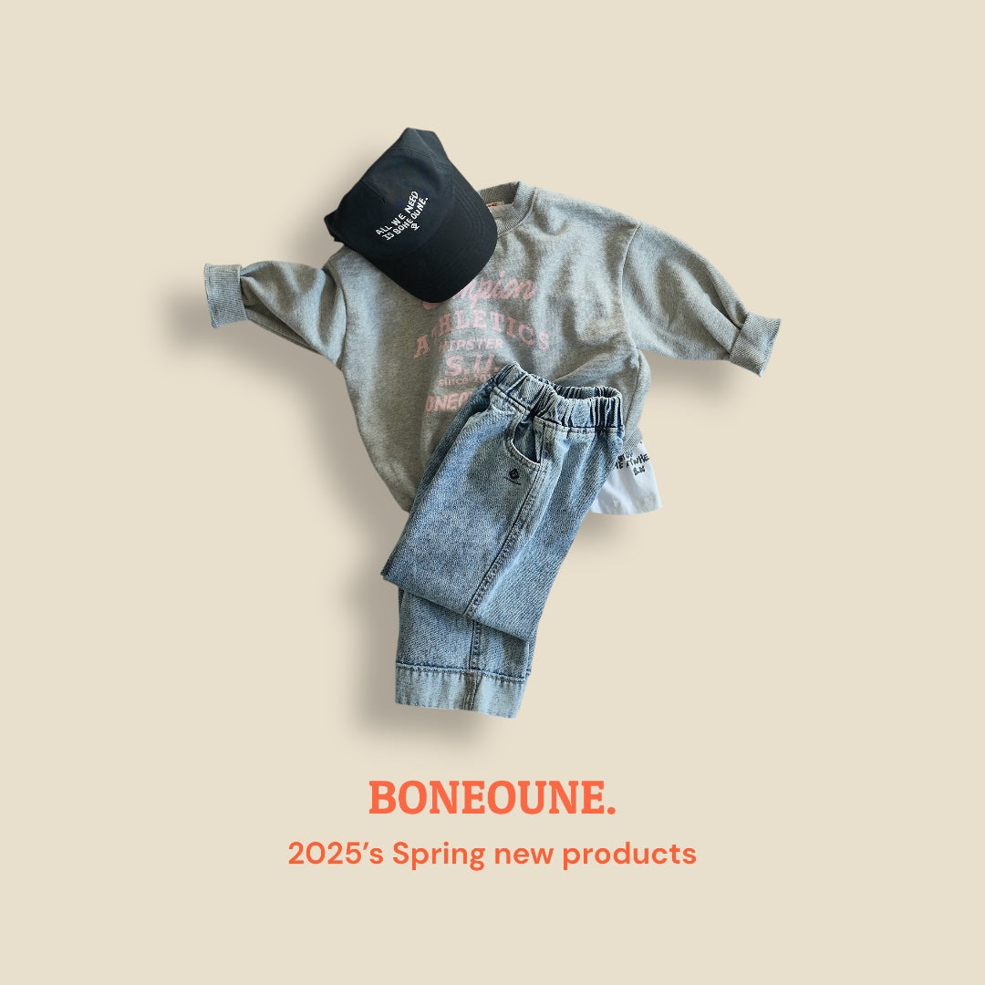 [BONEOUNE] Stone Denim Pants