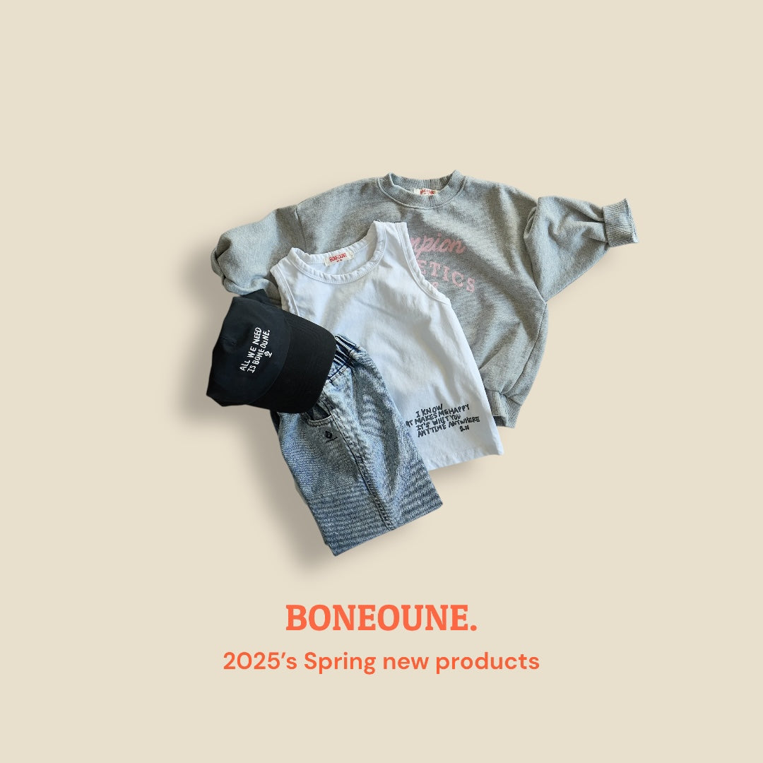 [BONEOUNE] Stone Denim Pants