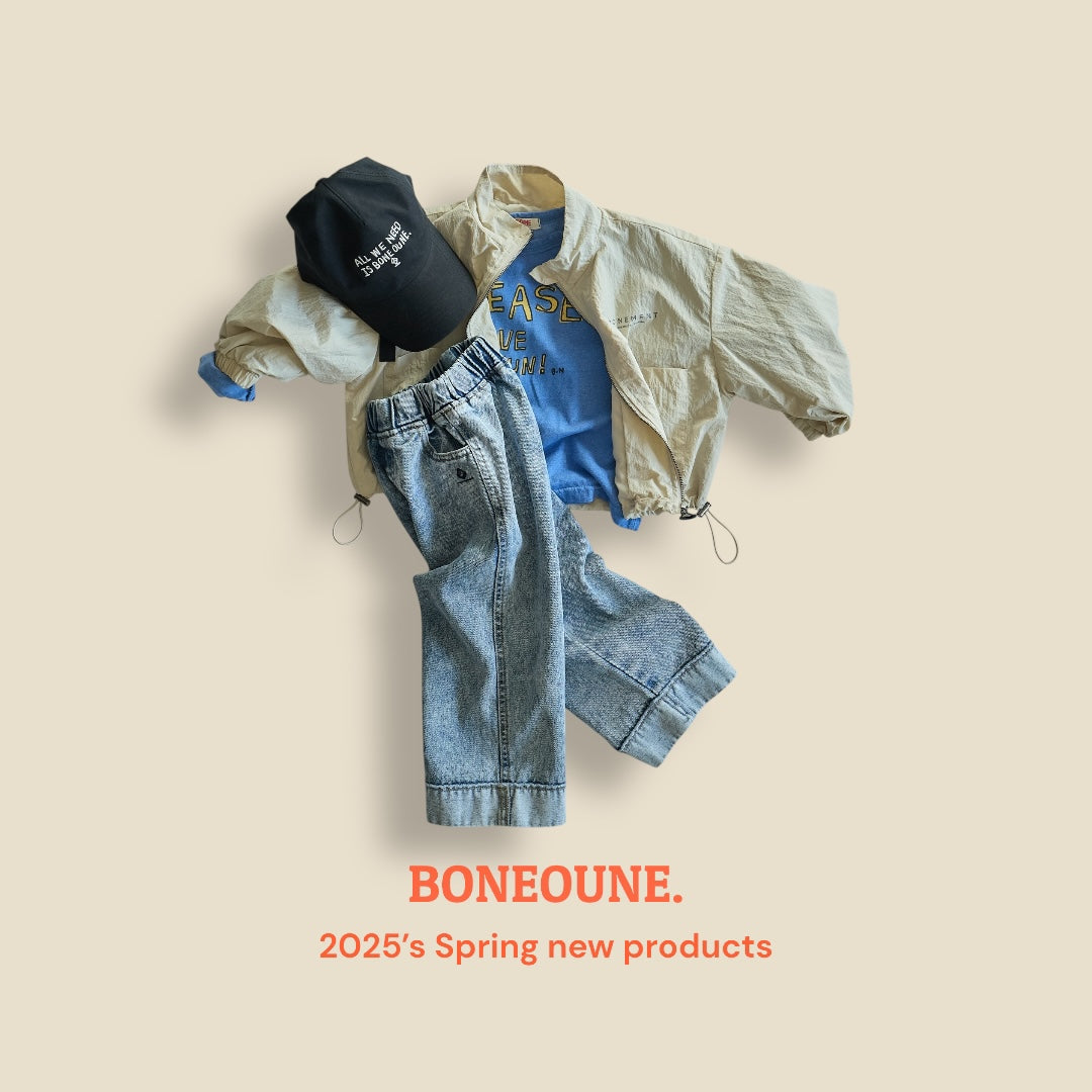 [BONEOUNE] Stone Denim Pants