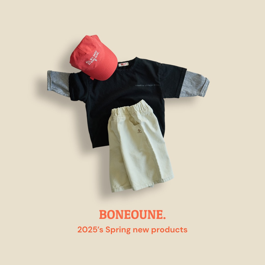 [BONEOUNE] Layered T-shirt_2colors