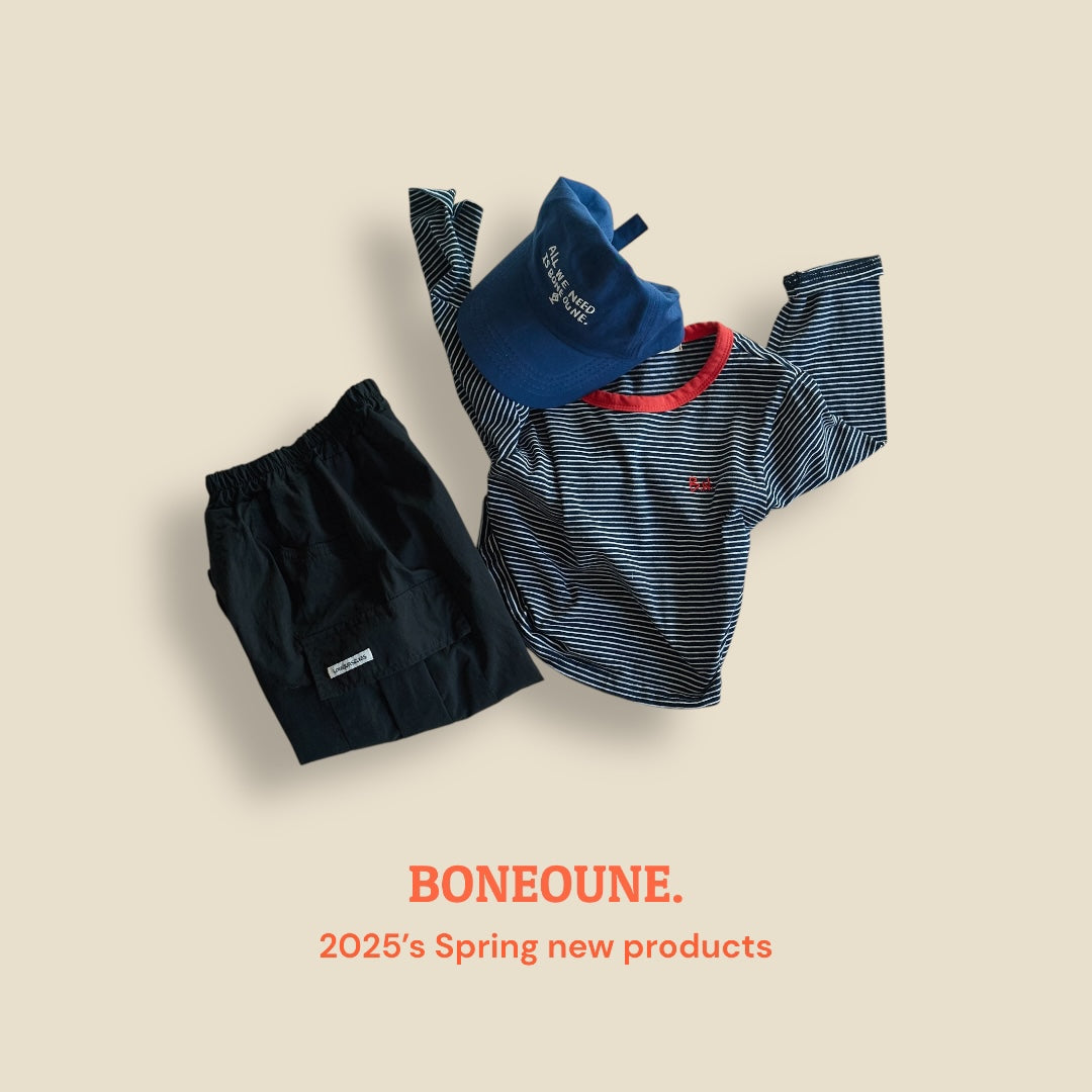 [BONEOUNE] NY Cargo Jogger Pants_3colors