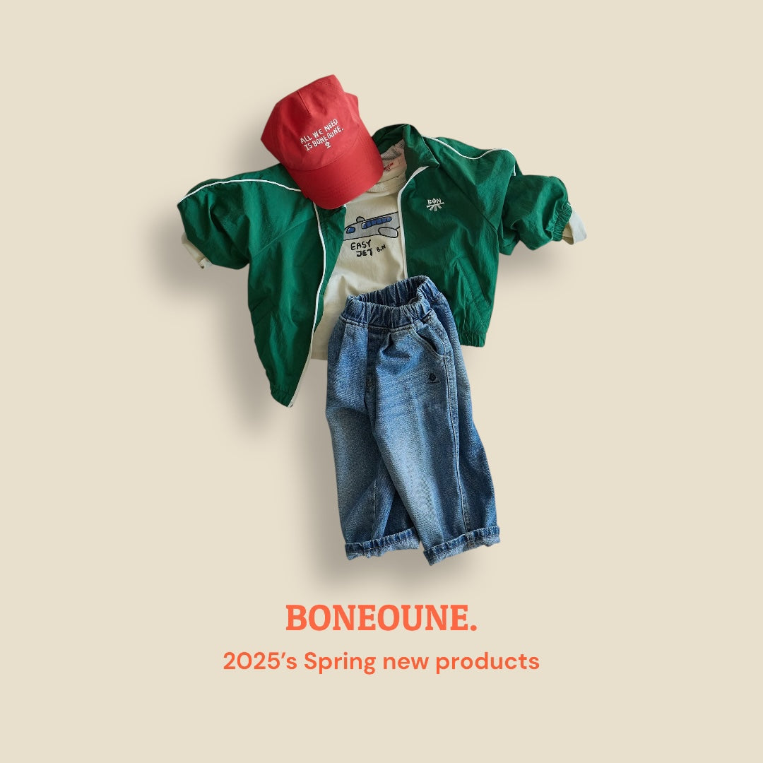 [BONEOUNE] Spring Easy Denim Pants